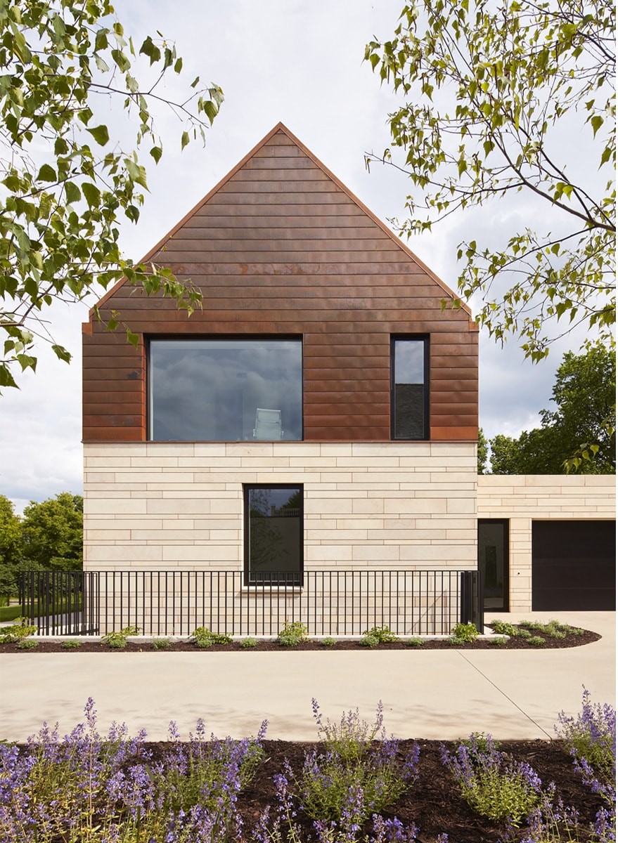 Rave Award winning St. Paul MN custom home exterior