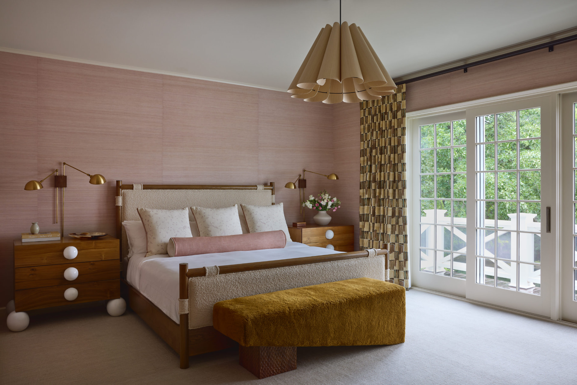 Waters Edge bedroom with garden terrace