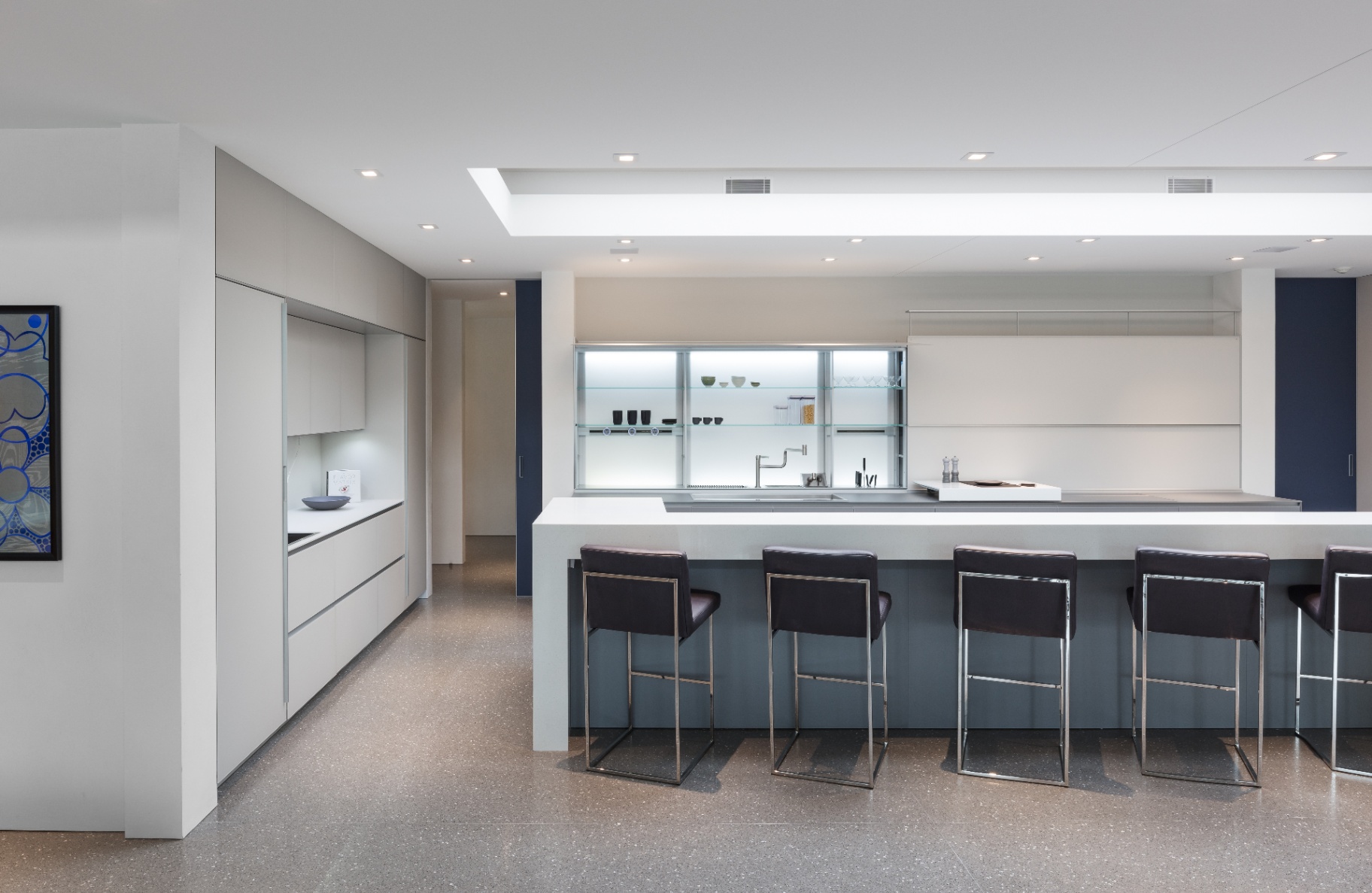 Lake Marion kitchen island and bar seating
