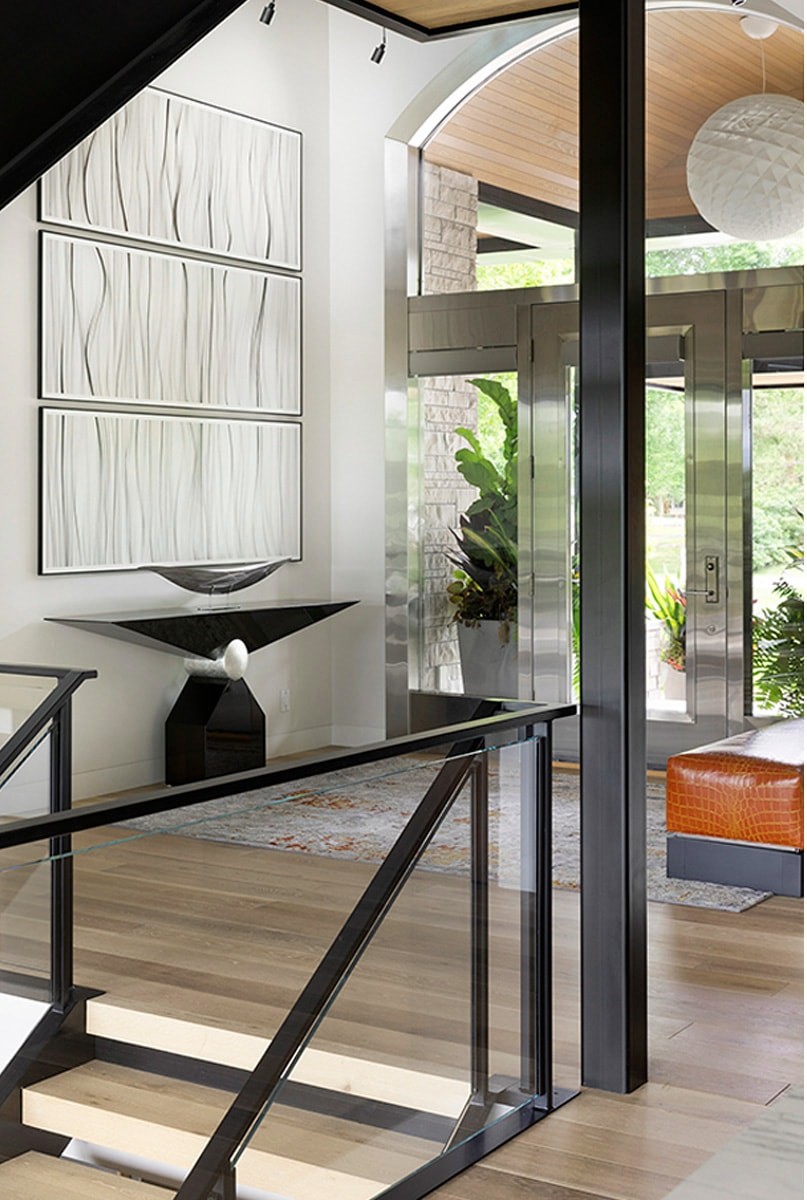 renovation project Median modern home