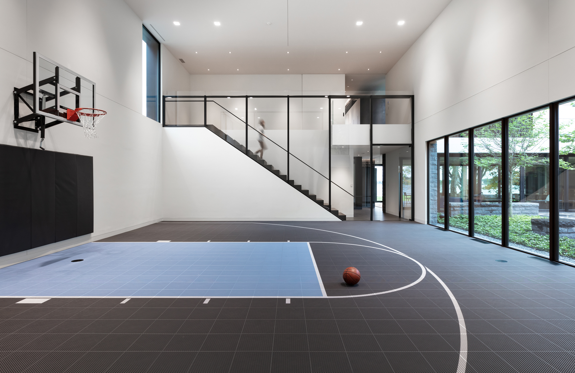Bayside indoor basketball court