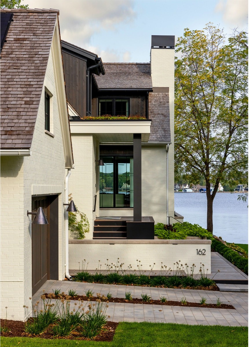 Lakeside custom home