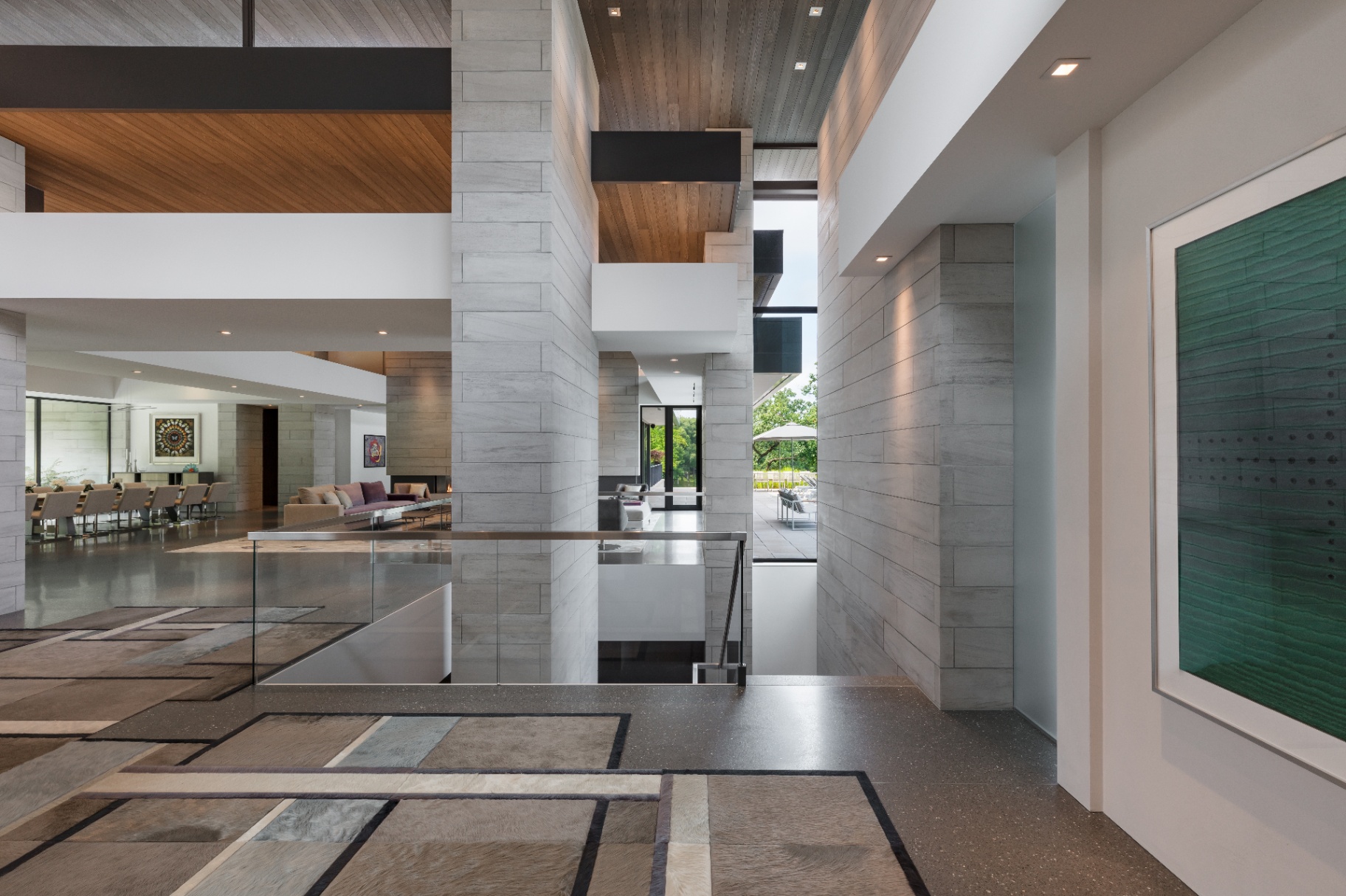 Lake Marion interior architecture and art collection