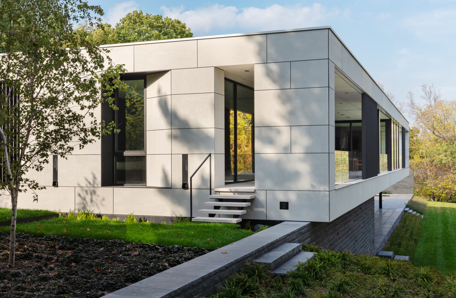 Bayside garden elevation