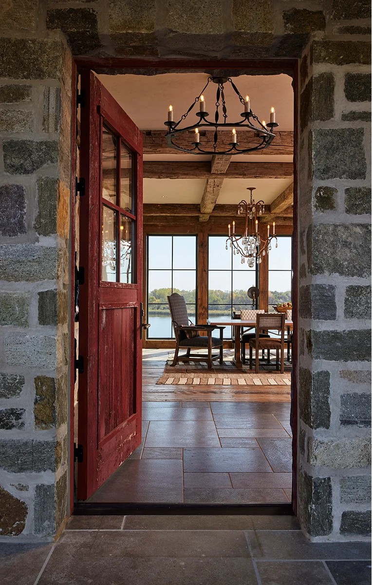 timber retreat custom home exterior