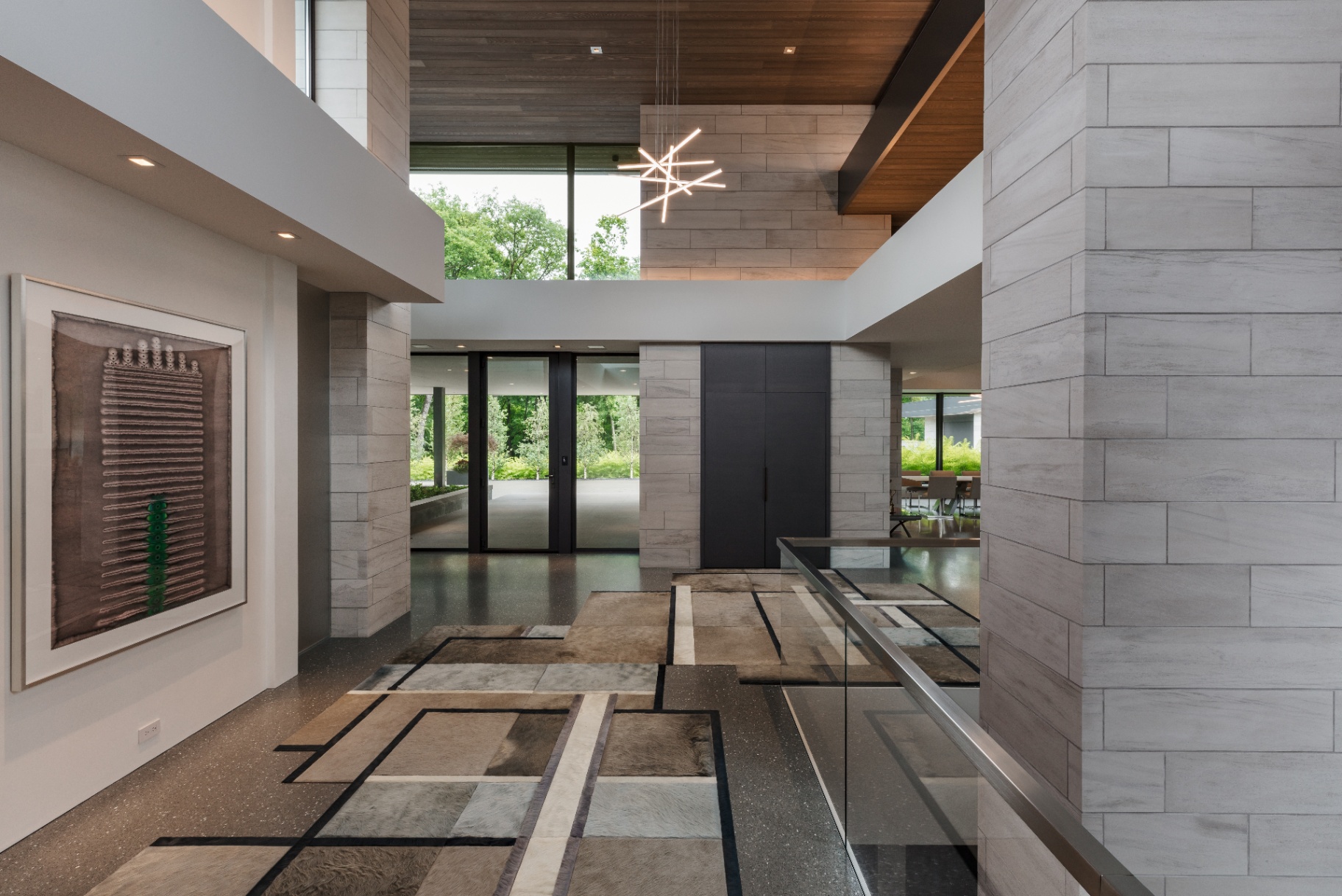 Lake Marion gallery and sculptural lighting